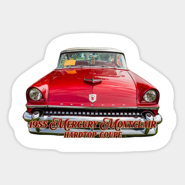 1955 Mercury Montclair Hardtop Coupe Sticker by Gestalt Imagery